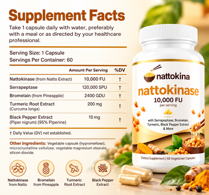 Nattokinase Complex Capsules